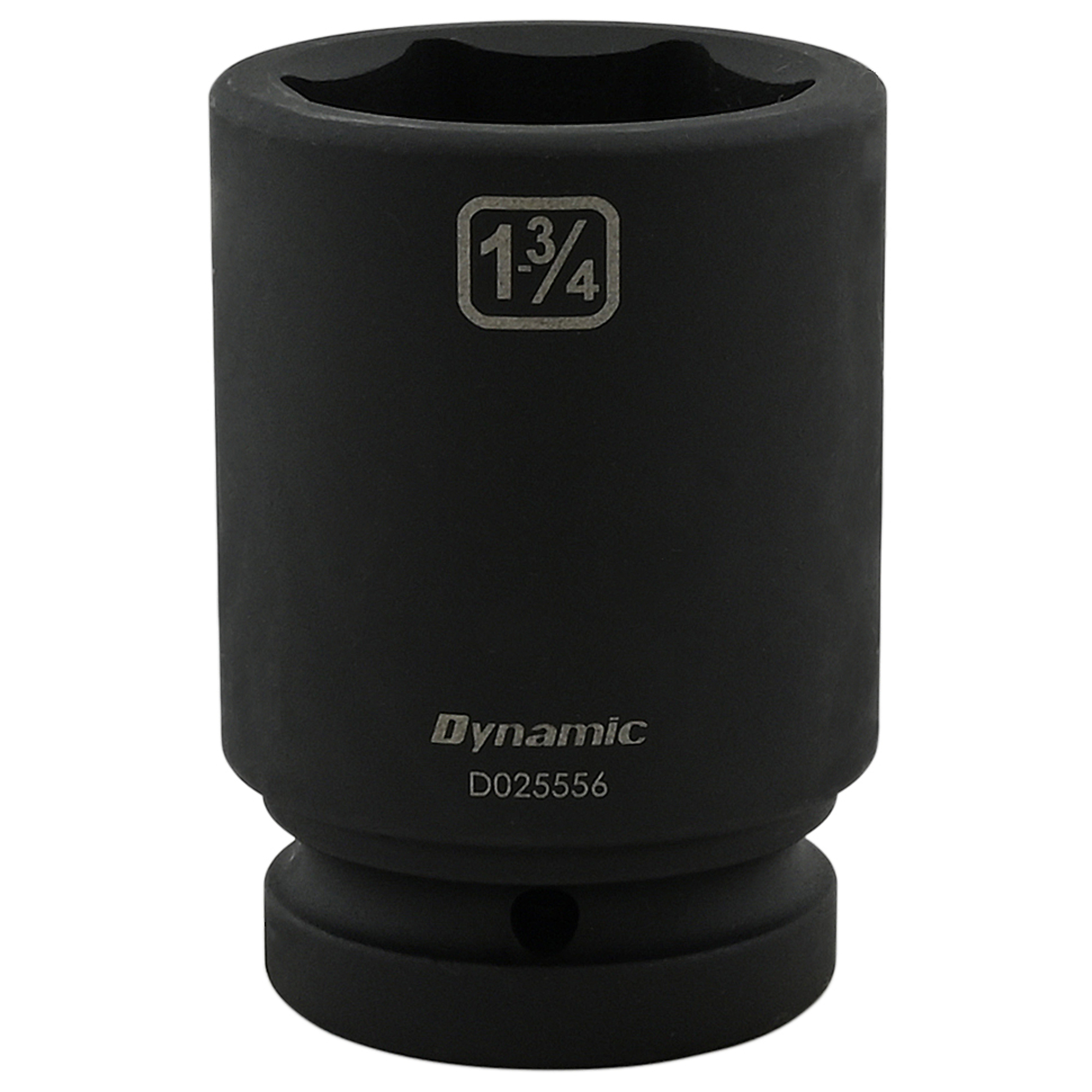 Dynamic Tools 1-3/4'' X 1" Drive, 6 Point Deep Length, Impact Socket